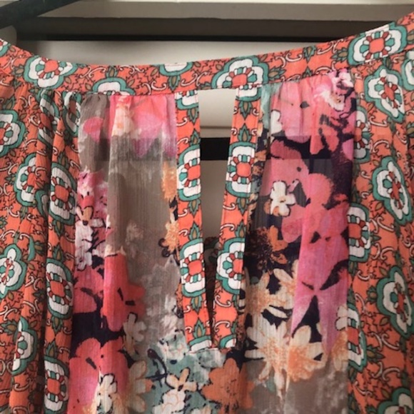 Fig and Flower long sleeve blouse size large - Picture 10 of 10